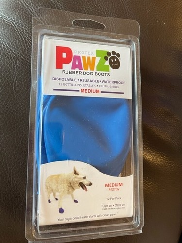 New blue rubber dog - new,