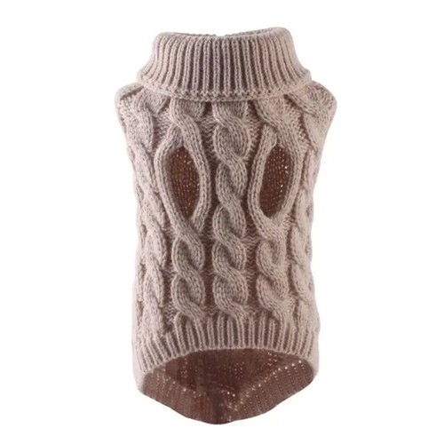 Cozy knit dog - knit, winter