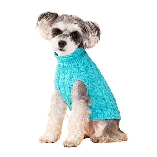 Cozy knit dog sweater - sweater, winter